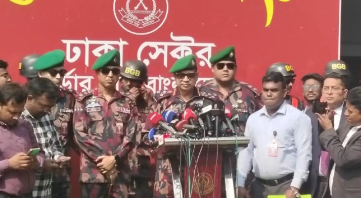 নির্বাচনে মারণাস্ত্র ব্যবহার করবে না বিজিবি