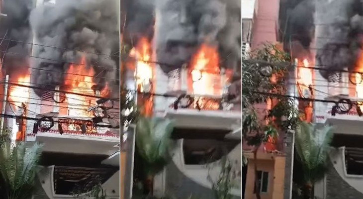 উত্তরায় ৭ তলা ভবনে অগ্নিকাণ্ড, নিহত বেড়ে ৬