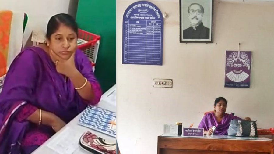 শেখ মুজিবের ছবি অফিস কক্ষে টানিয়ে রাখার জেদ ধরা শিক্ষিকা সাময়িক বরখাস্ত